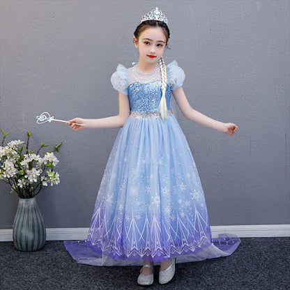 Elsa Princess Dress Disney Elsa Costume Frozen Dress Up