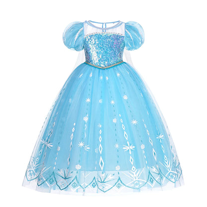 Model 2024 LED Light Up Elsa Princess Dress Costume