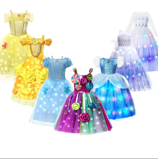 LED Light Up Princess Wednesday Dress