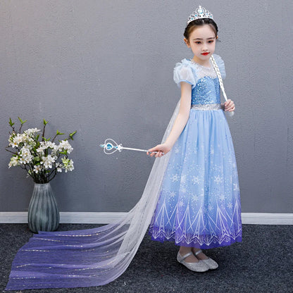 Elsa Princess Dress Disney Elsa Costume Frozen Dress Up