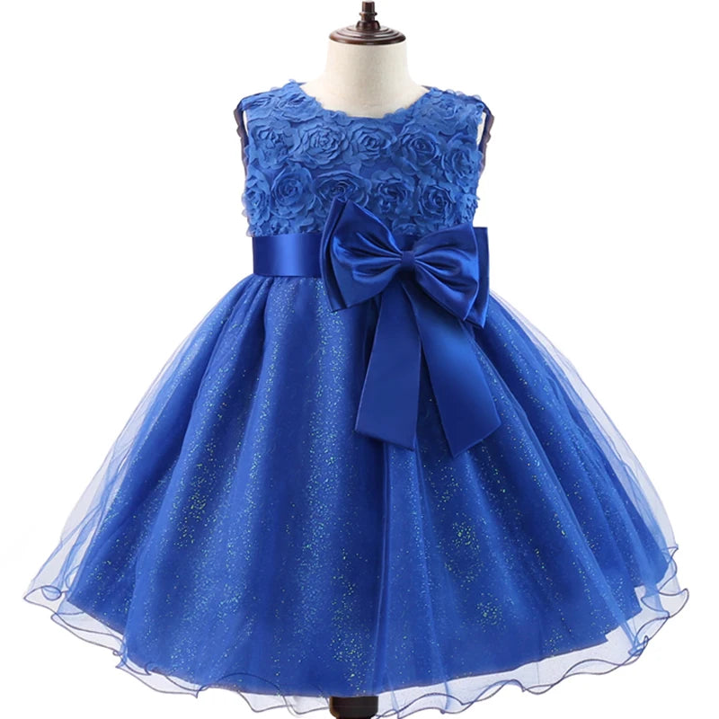 Flower Princess Dress Voile Mesh - Perfect for Wedding Birthday Party
