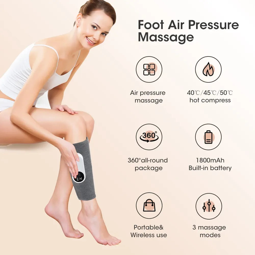 Heated Calf & Arm Massager™ With Air Pressure Relax