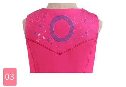 Barbie Pink Plaid Dress and Starry Pink Vest - Perfect for Birthday Party