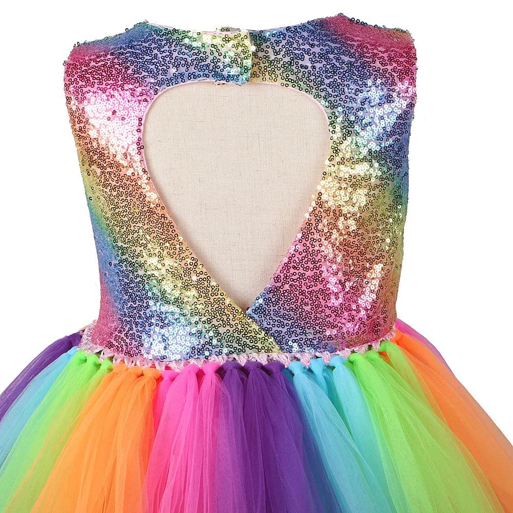 Rainbow Party Dress - My Fancy Dress Box