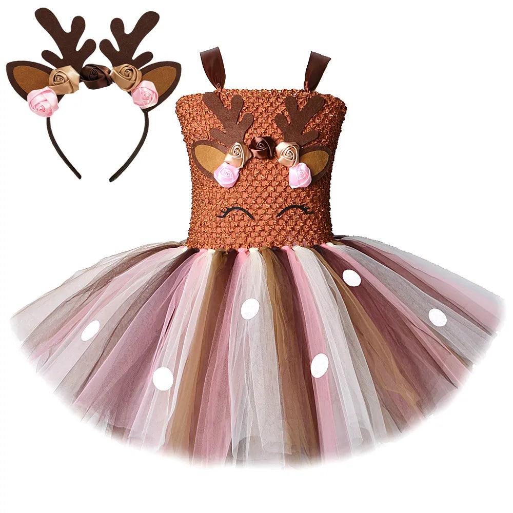 Reindeer Tutu Dress - My Fancy Dress Box
